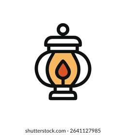 lantern icon vector illustration style new