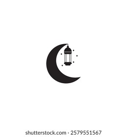 lantern icon vector ilustration logo design
