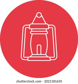 Lantern icon vector image. Can also be used for web apps, mobile apps and print media.