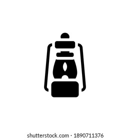 Lantern icon in vector. Logotype