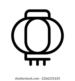 Lantern Icon Vector Symbol Design Illustration