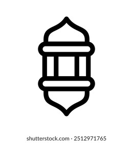 Lantern Icon Vector Symbol Design Illustration