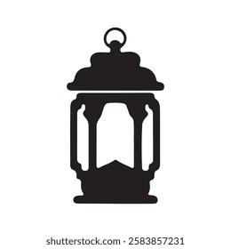 lantern illustration vector arts silhouette 