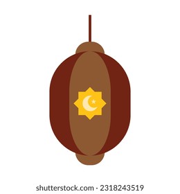 Lantern item ramadan design illustration