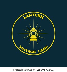 Design de logotipo de lâmpada de lanterna, Vetor de iluminação de vida, Ilustração de logotipo de lâmpada, Marca do produto