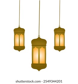 Lantaarn lamp vector, lantaarn lamp sjabloon voor Ramadan, Eid al-Fitr en Eid al-Adha posters. heilige maand Ramadan.