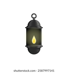 lantern lamps, illustrations of various shapes of lantern lamps, lantern lamp models isolated on a white background, suitable for use as ornaments for Ramadan, Eid al-Fitr, and etc