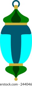 Lantern Letter Alphabet Vector Element