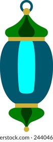 Lantern Letter Alphabet Vector Element