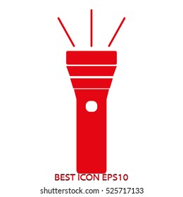 lantern, light, vector icon, eps10