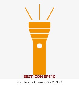 lantern, light, vector icon, eps10