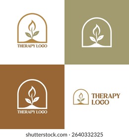 Lantern Line Art Logo – Minimalist Symbol for Support and Care Services