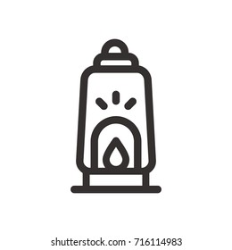 Lantern Line Icon