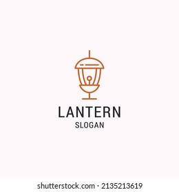 Vorlage für das Lantern-Logo, Vektorgrafik