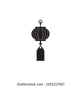 Lantern logo vector icon design