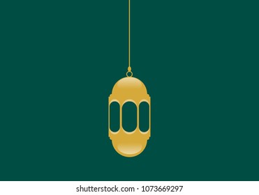 Lantern mosque symbol logo