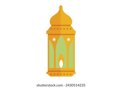 Lantern Ramadan Islamic Sticker Design
