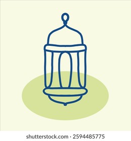  a lantern for ramadhan design