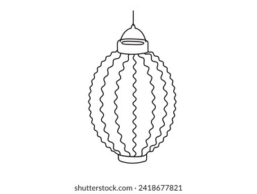 Lantern for saint martin day or laternenumzug,traditional in europe and germany