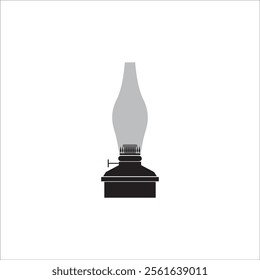 LANTERN SILHOUETTE ICON VECTOR ILLUSTRATION SYMBOL DESIGN 