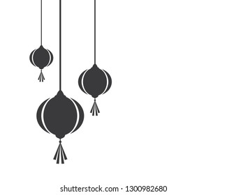 Lantern symbol illustration