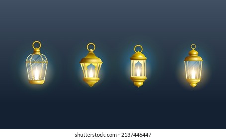 Lantern Vector Design Background Template Free EPS File 