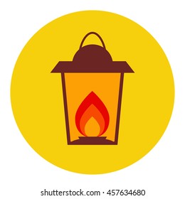 Lantern vector icon
