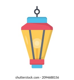 Lantern vector icon  Which Can Easily Modify Or Edit 

