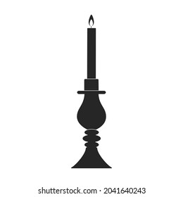 Lantern vector icon.Black vector icon isolated on white background lantern.