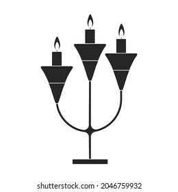 Lantern vector icon.Black vector icon isolated on white background lantern.