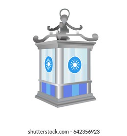 Lantern. Vector illustration.