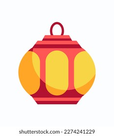 lantern vector illustration, in bright colors, flat design concept. ramadan and islamic icons. perfect for posters, greeting cards, banners, stickers.