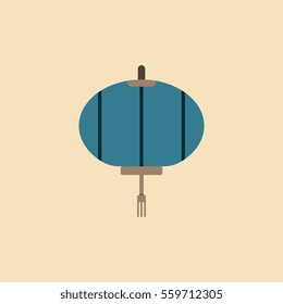 lantern Vector illustration of Chinese new year celebration in flat style Chinese lantern