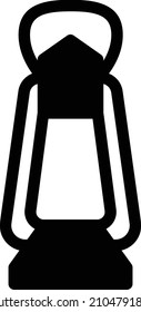 Laterne, Vektorgrafik auf transparentem Hintergrund. Symbole in Premium-Qualität. Glyphen Vektorsymbol für Konzept und Grafikdesign.