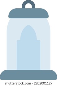 Laterne, Vektorgrafik auf transparentem Hintergrund. Hochwertige Symbole. Glyphen Vektorsymbole für Konzept und Grafikdesign. 

