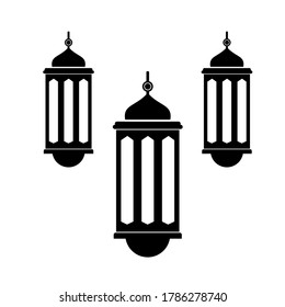 
lantern vector illustration of a white background