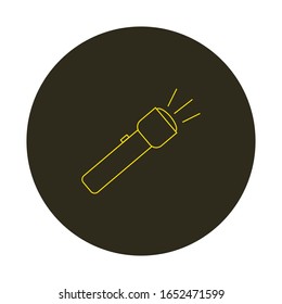lantern white background, icon vector