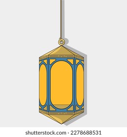 lanterns design modern style Ramadan Mubarak