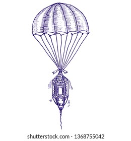  lanterns and parasute