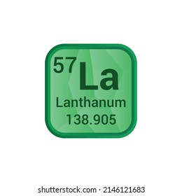 Lanthanum chemical element periodic table
