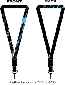 lanyard abstract illustration template for honey bee company