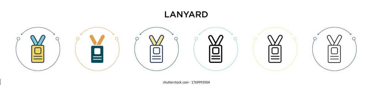 Icono de cañón en estilo relleno, delgado, contorno y trazo. Ilustración vectorial de dos diseños de iconos vectoriales de patio negro y de color se pueden utilizar para móviles, ui, web