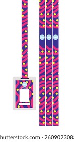 lanyard id card design for event