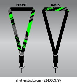 Lanyard Template Design For Company Purposes And More