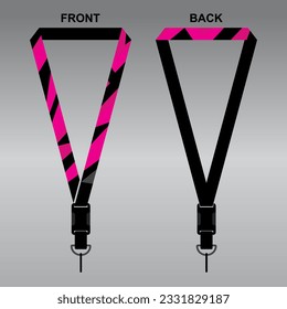  Lanyard Template Design For Company Purposes And More