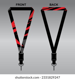 Lanyard Template Design For Company Purposes And More