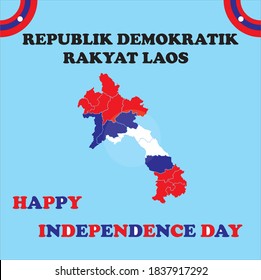 Lao, Laos Flag, Lao Flag, Lao People's Democratic Republic,Independence Day, 22 October, Happy Independence Day of Lao People's Democratic Republic, Independence Day