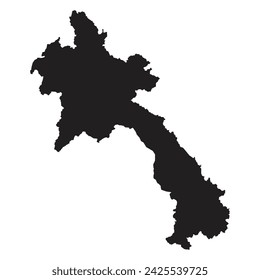 laos map icon vector illustration design