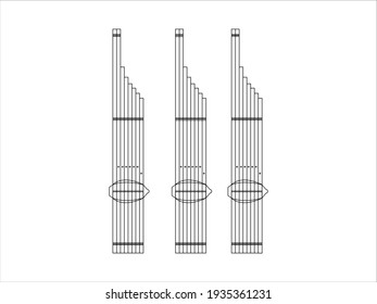 Laos musical instruments called "can"