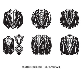 lapel designs sketch icon silhouette vector illustration
